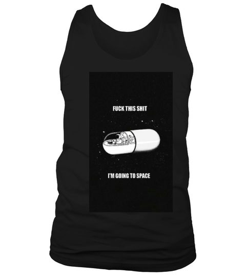 Astronaut Capsule Quote Tank Top Unisex