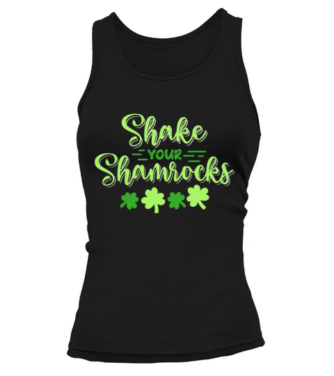Funny Irish Saint Patricks Day Shake Your Tank top Woman