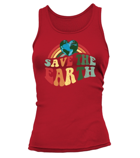 Save the Earth - Earth Day Celebration Vintage Tank top Woman