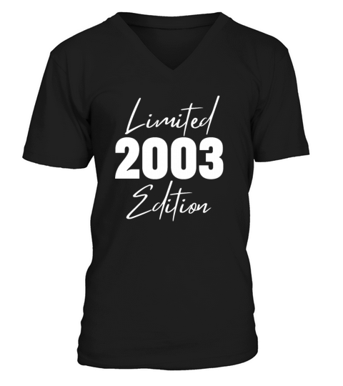 2003 Limited Edition V-Neck T-shirt