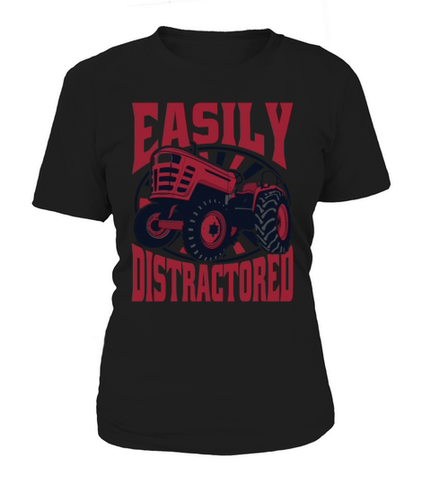 Easily Distractored Agribusiness Agriculture Women's T-Shirt