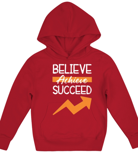 belief in success Kids Hoodie