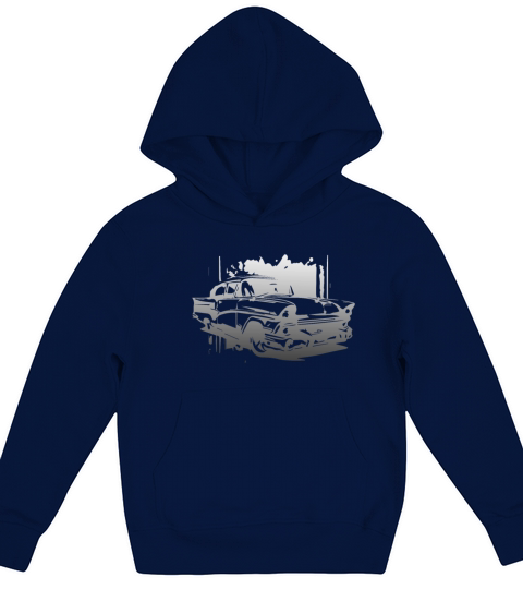 Vintage Cars Kids Hoodie