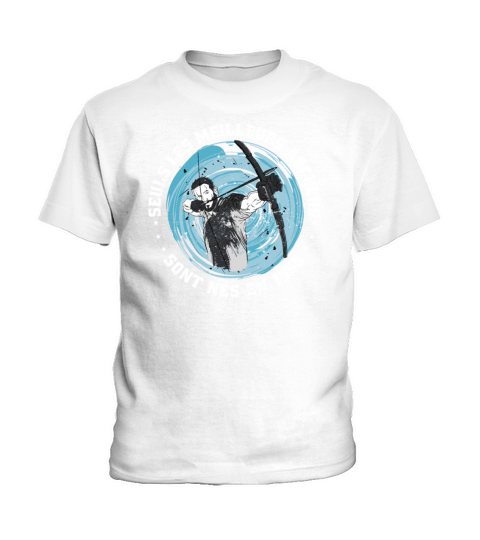 French Archer born 1966 Vintage Birthday Kids T-Shirt