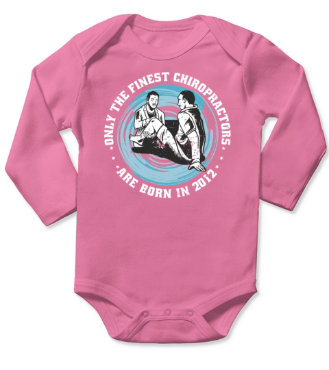 Physiotherapy born in 2012 Vintage Birthday Long Sleeve Baby One-Piece