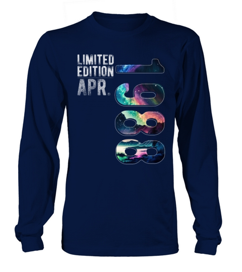 Limited Edition 1988 April Birthday Polar Lights Long sleeved Unisex