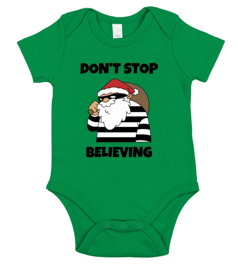 Don’t Stop Believing Short Sleeve Baby One-Piece
