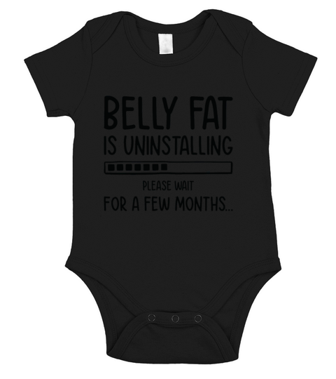 Uninstalling Belly Fat Fitness Trainer Workout Short Sleeve Baby One-Piece