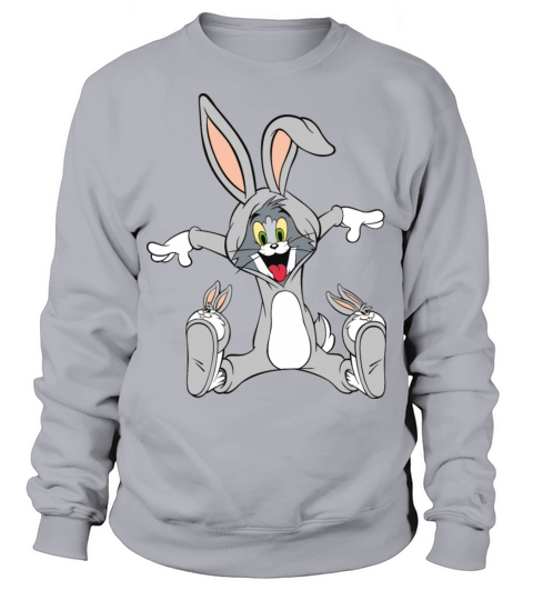 Tom And Jerry In The Buggs Bunny Costume Sweatshirt Unisex