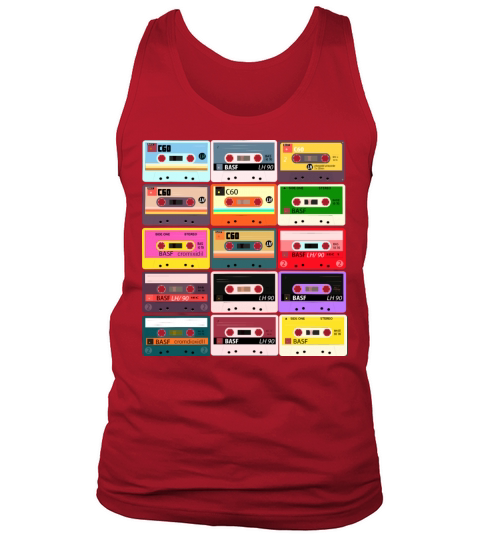 pattern cassette Tank Top Unisex