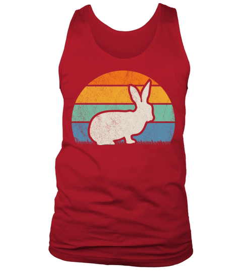 Retro Vintage Rabbit Bunnies Hare Bunny Rabbits Tank Top Unisex