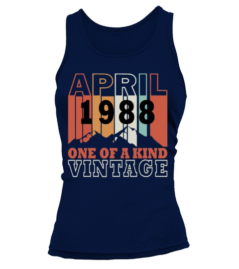 Born April 1988 Vintage Tank top Woman