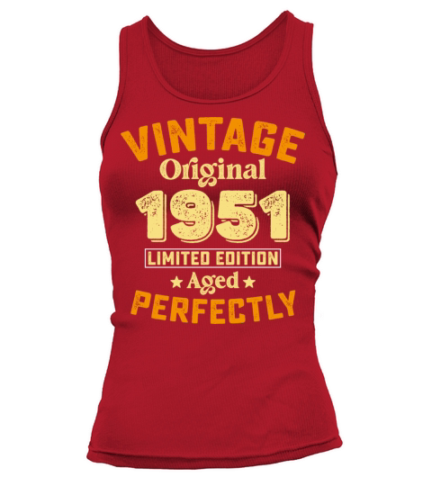 Limited Vintage Original 1951 Aged Edition Tank top Woman