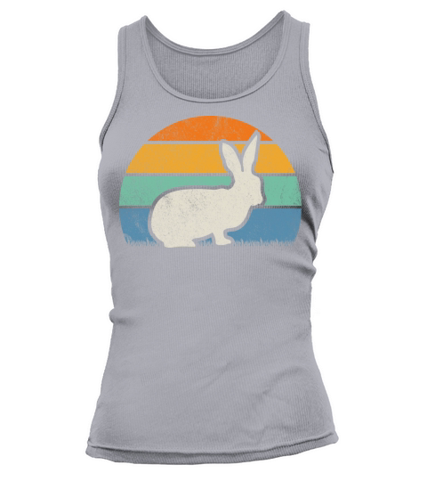 Retro Vintage Rabbit Bunnies Hare Bunny Rabbits Tank top Woman