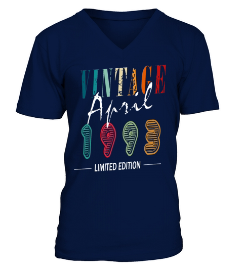 April 1993 Limitierte Auflage V-Neck T-shirt