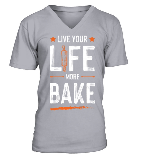 Bake life V-Neck T-shirt