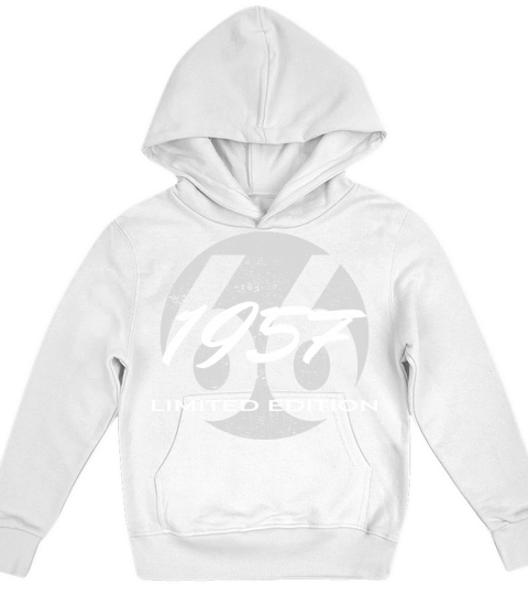 66th birthday men women 66 years 1957 vintage Kids Hoodie
