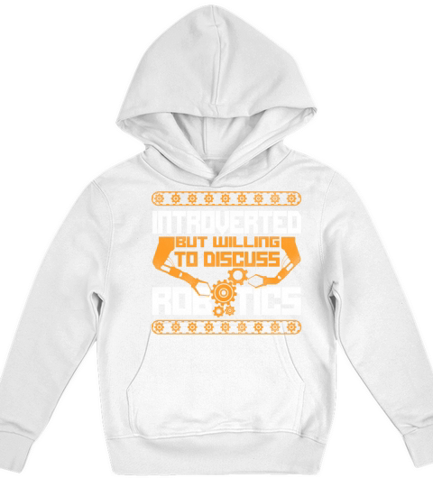 Robot Robotics Engineer Vintage Kids Hoodie