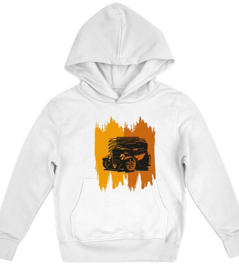 Vintage Cars Kids Hoodie