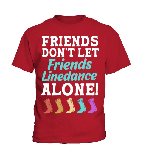 Dance Friend Funny Line Dancing For Women Kids T-Shirt