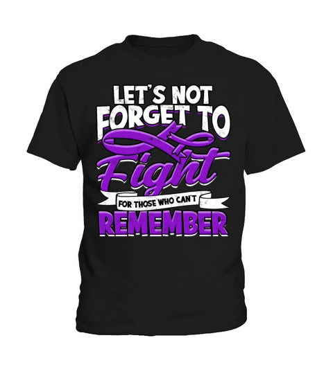 Fight Alzheimers Dementia alzheimer Awareness Kids T-Shirt