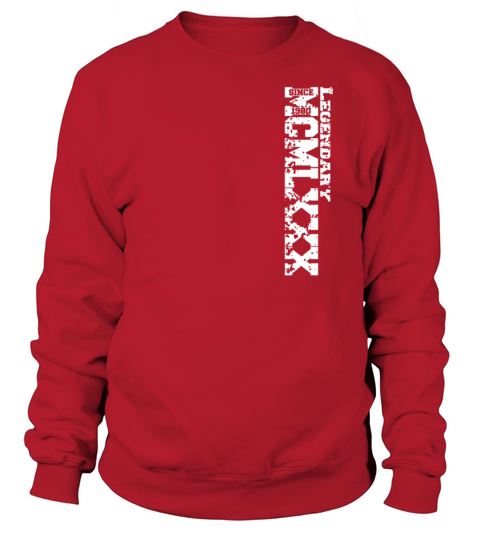 Birthday gift legandary vintage 1980 Sweatshirt Unisex