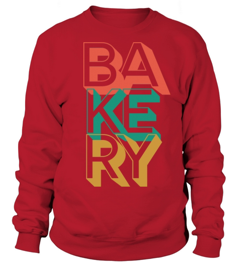 Retro Bakery Sweatshirt Unisex