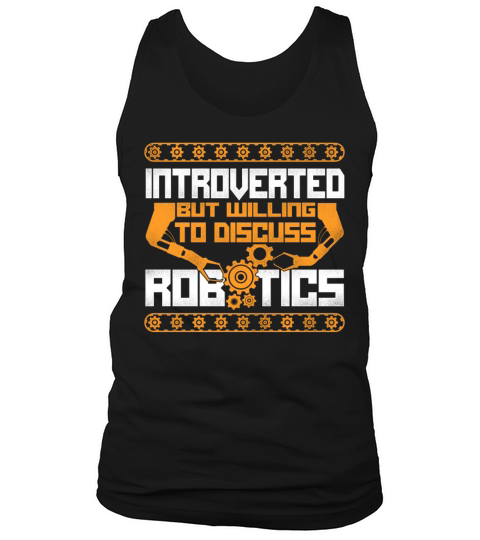 Robot Robotics Engineer Vintage Tank Top Unisex
