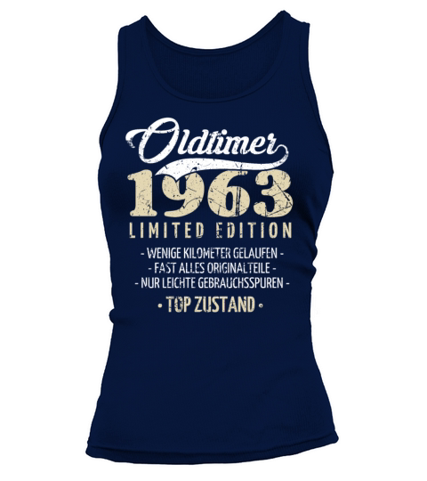 60th Birthday Vintage 1963 Tank top Woman