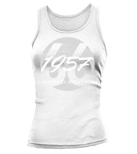 66th birthday men women 66 years 1957 vintage Tank top Woman