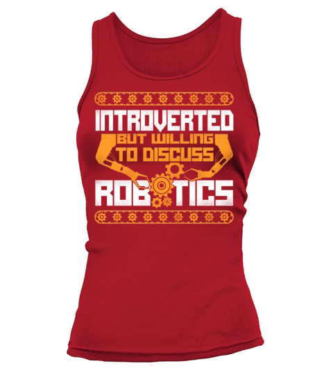 Robot Robotics Engineer Vintage Tank top Woman
