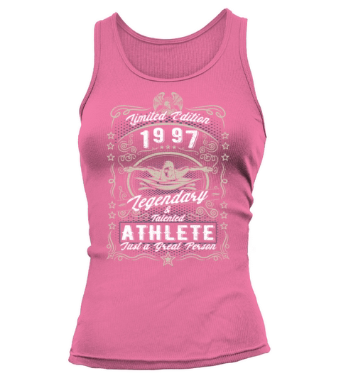 Vintage 1997 Swimmer Birthday Gift Sport Hobby Tank top Woman