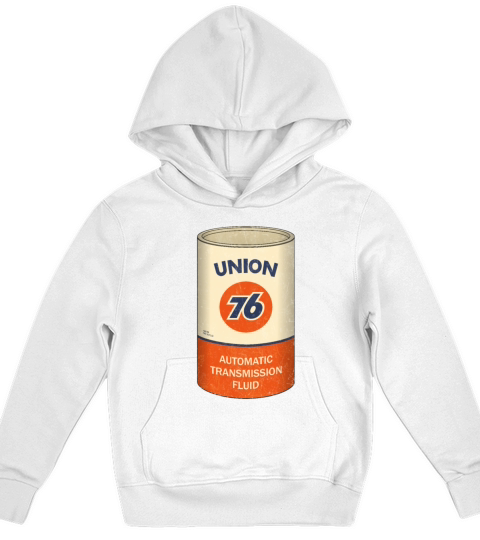 76 Union Oil Can Vintage Kids Hoodie