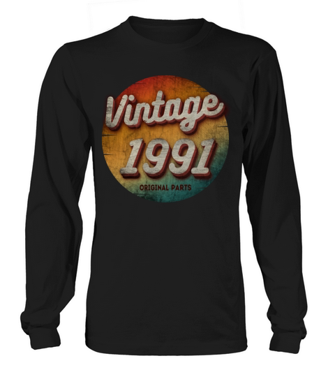 VINTAGE 1991 ORIGINAL PARTS Long sleeved Unisex