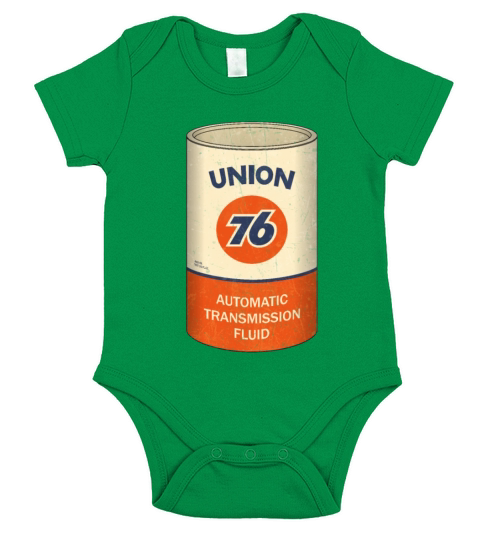76 Union Oil Can Vintage Short Sleeve Baby One-Piece