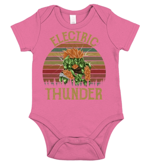 Blanka Electric Thunder Short Sleeve Baby One-Piece
