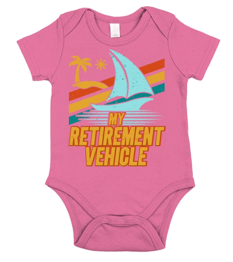Retired Sailor Sailing Retirement Plan Short Sleeve Baby One-Piece