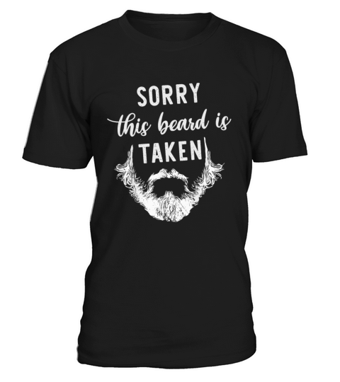 Sorry This Beard Is Taken Retro Vintage T-Shirt Unisex