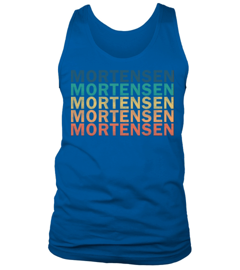 Mortensen Name T Shirt - Mortensen Vintage Retro N Tank Top Unisex