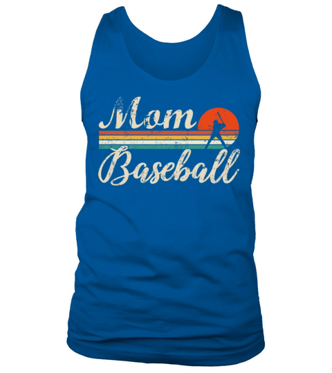 Vintage Baseball Mom Softball Mom Retro Tank Top Unisex