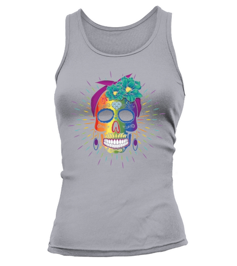 El Dia De Los Muertos LGBTQ LGBT Pride Month Tank top Woman