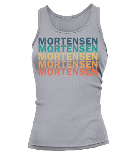 Mortensen Name T Shirt - Mortensen Vintage Retro N Tank top Woman