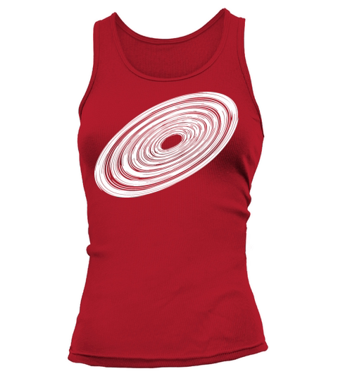 Three Dimensional Vintage Circle Disc Tank top Woman
