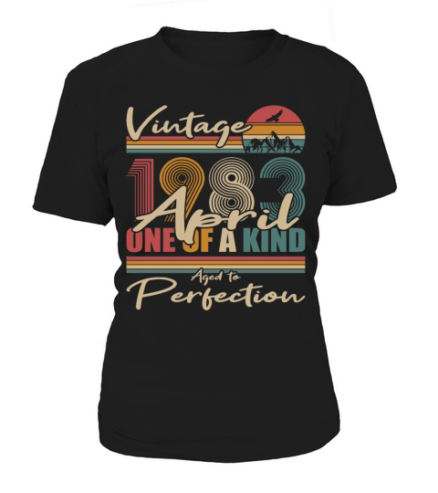 40th birthday april 1983 vintage 1983 Women's T-Shirt