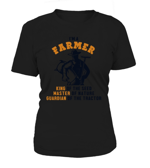 Farmer King Master Guardian Agriculture Rancher Women's T-Shirt