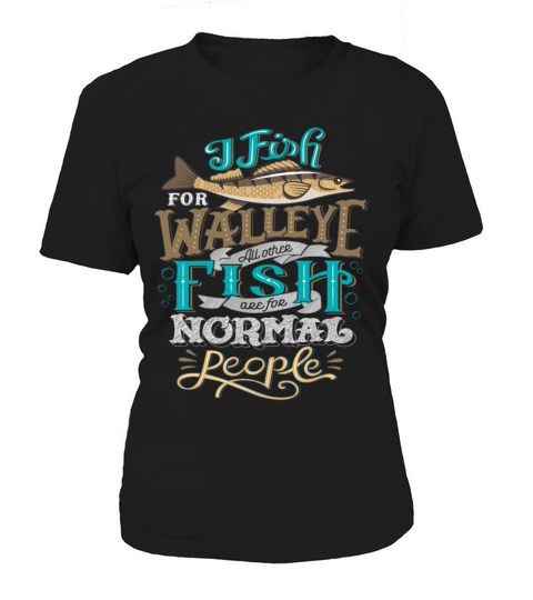 Funny Walleye Hunting Vintage Look Women's T-Shirt