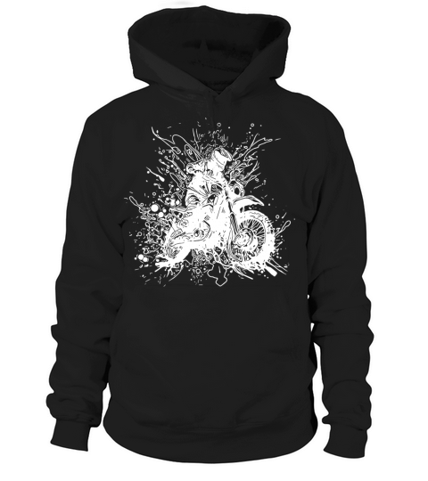 Motorcycle Offroad Racing Slippery Floor Splash Hoodie Unisex