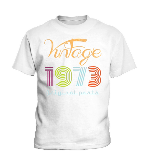 vintage 1973 t-shirt ladies Kids T-Shirt