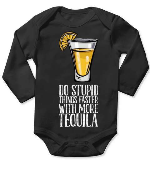 Tequila Sorority Gift Long Sleeve Baby One-Piece