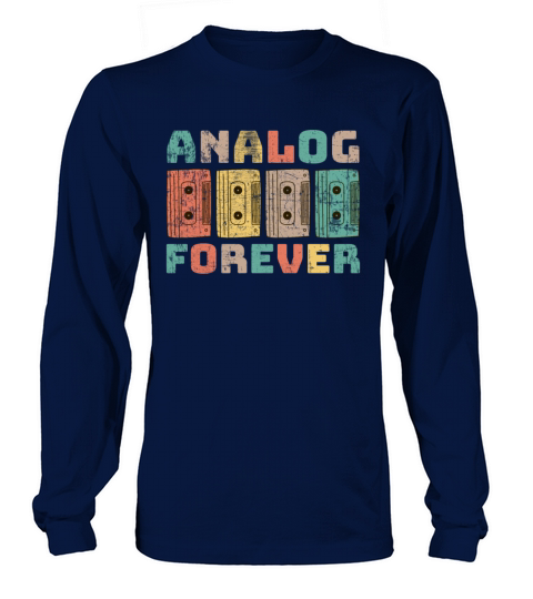 Analog Forever Cassette Tapes Long sleeved Unisex